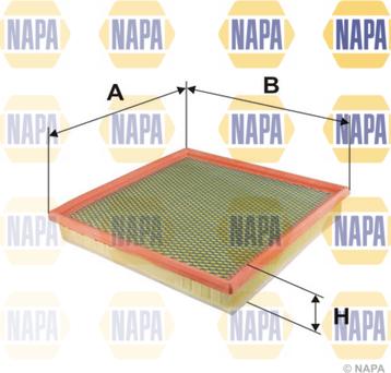 NAPA NFA1403 - Повітряний фільтр avtolavka.club