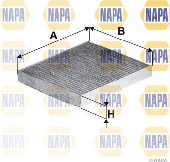 NAPA NFC4274 - Фільтр, повітря у внутрішній простір avtolavka.club
