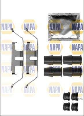 NAPA NFK1200 - Комплектуючі, колодки дискового гальма avtolavka.club