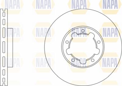 NAPA PBD8444 - Гальмівний диск avtolavka.club