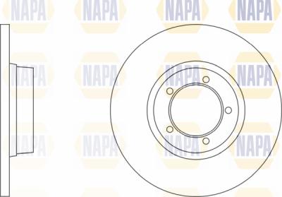 NAPA PBD8651 - Гальмівний диск avtolavka.club