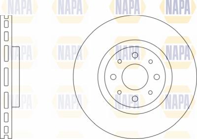 NAPA PBD8149 - Гальмівний диск avtolavka.club