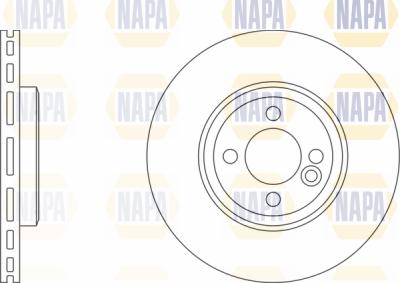 NAPA PBD8332 - Гальмівний диск avtolavka.club