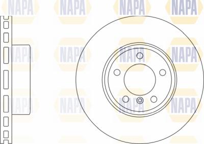 NAPA PBD8326 - Гальмівний диск avtolavka.club