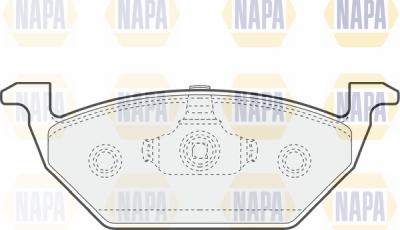 NAPA PBP7405 - Гальмівні колодки, дискові гальма avtolavka.club