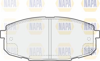 NAPA PBP7431 - Гальмівні колодки, дискові гальма avtolavka.club