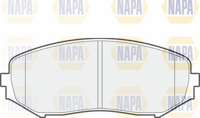 NAPA PBP7519 - Гальмівні колодки, дискові гальма avtolavka.club