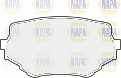 NAPA PBP7520 - Гальмівні колодки, дискові гальма avtolavka.club