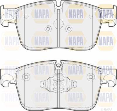 NAPA PBP7694 - Гальмівні колодки, дискові гальма avtolavka.club