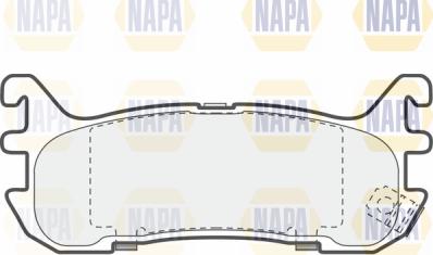 NAPA PBP7604 - Гальмівні колодки, дискові гальма avtolavka.club