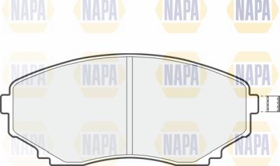 NAPA PBP7610 - Гальмівні колодки, дискові гальма avtolavka.club