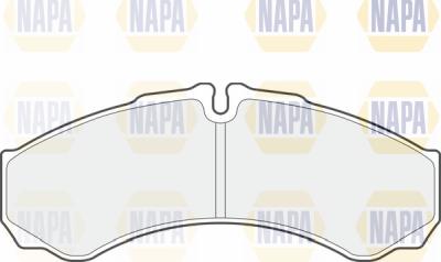NAPA PBP7098 - Гальмівні колодки, дискові гальма avtolavka.club