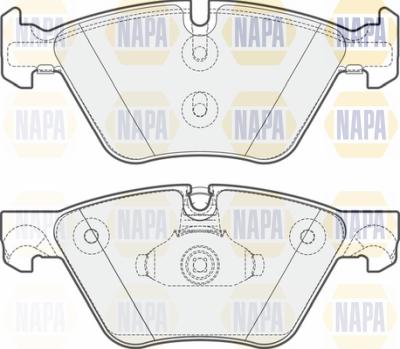 NAPA PBP7331 - Гальмівні колодки, дискові гальма avtolavka.club