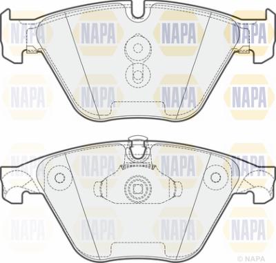 NAPA PBP7332 - Гальмівні колодки, дискові гальма avtolavka.club