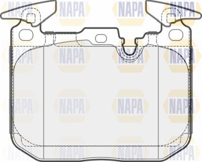 NAPA PBP7323 - Гальмівні колодки, дискові гальма avtolavka.club