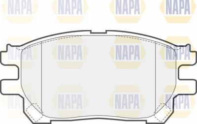 NAPA PBP7232 - Гальмівні колодки, дискові гальма avtolavka.club