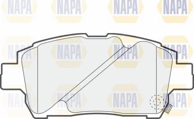 NAPA PBP7226 - Гальмівні колодки, дискові гальма avtolavka.club