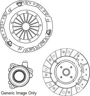 NATIONAL CK10043-54 - Комплект зчеплення avtolavka.club