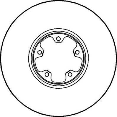 National NBD994 - Гальмівний диск avtolavka.club