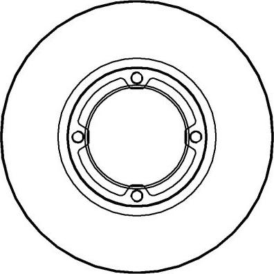 MOPROD MBD5042 - Гальмівний диск avtolavka.club