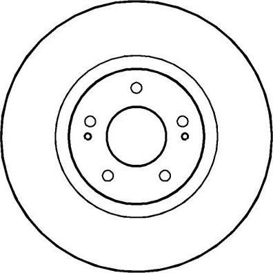 Allied Nippon AND6360 - Гальмівний диск avtolavka.club