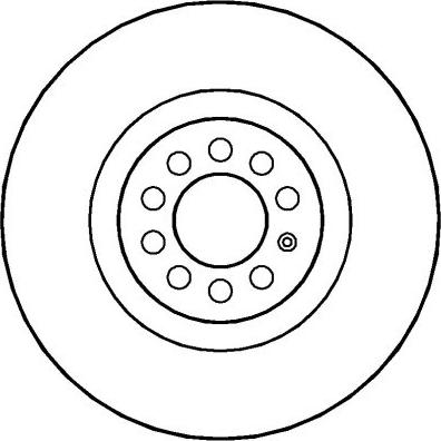 VW 8LO 615 3O1 - Гальмівний диск avtolavka.club