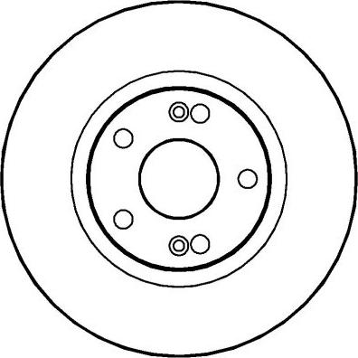 MOPROD MBD4406 - Гальмівний диск avtolavka.club