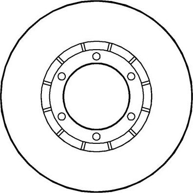 Quinton Hazell BDC5074 - Гальмівний диск avtolavka.club