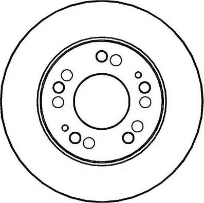 National NBD549 - Гальмівний диск avtolavka.club