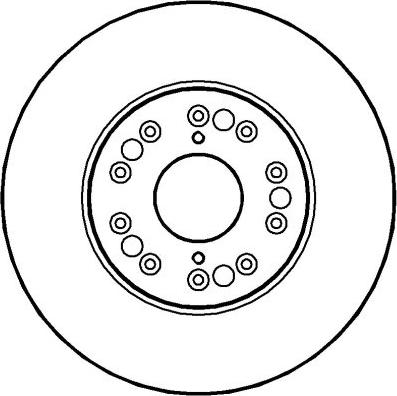 Ashuki 0990-2802 - Гальмівний диск avtolavka.club