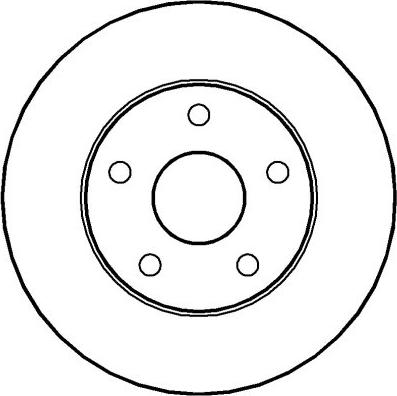 Jurid 561750J - Гальмівний диск avtolavka.club