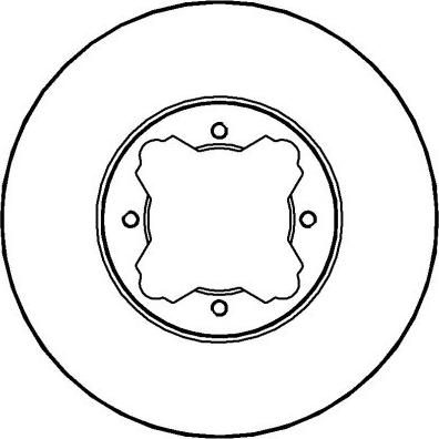 MOPROD MBD4358 - Гальмівний диск avtolavka.club