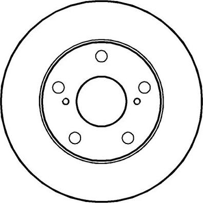 Lucas Electrical DF1430 - Гальмівний диск avtolavka.club