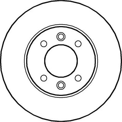 CAR DF 6813.10 - Гальмівний диск avtolavka.club