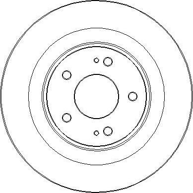 CAR BS7468 - Гальмівний диск avtolavka.club