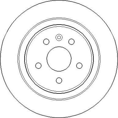 DJ Parts BD3017 - Гальмівний диск avtolavka.club