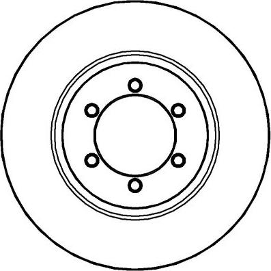 Allied Nippon ADC1015V - Гальмівний диск avtolavka.club