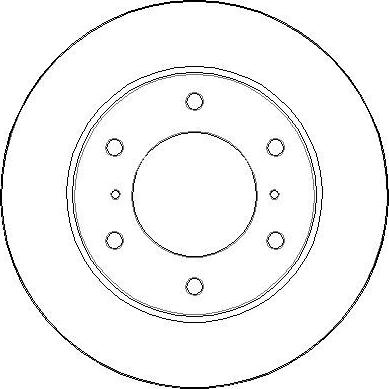 NATIONAL NBD1558 - Гальмівний диск avtolavka.club