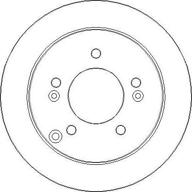 Mobis 58411-0A000 - Гальмівний диск avtolavka.club