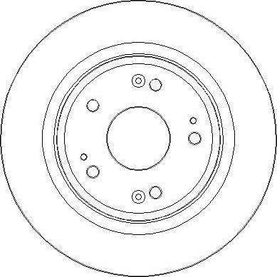 BOSCH 42510T7JH00 - Гальмівний диск avtolavka.club