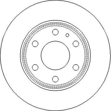 INTERBRAKE BD2533 - Гальмівний диск avtolavka.club