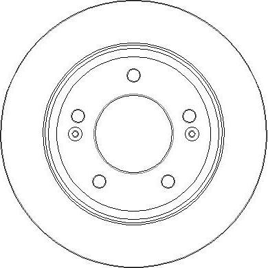 Japanparts JDPH12 - Гальмівний диск avtolavka.club