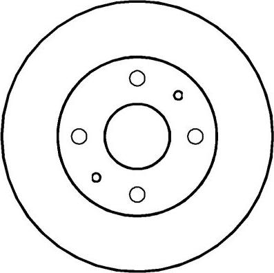 Febi Bilstein 28443 - Гальмівний диск avtolavka.club