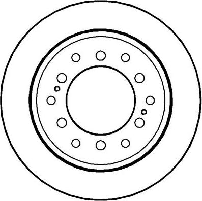 VW 4243160200 - Гальмівний диск avtolavka.club