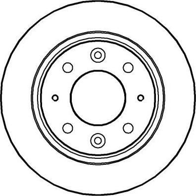 CAR M5834P - Гальмівний диск avtolavka.club