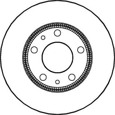 BOSCH 986479163 - Гальмівний диск avtolavka.club