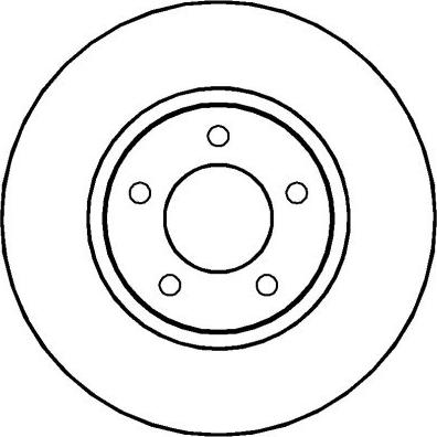 NATIONAL NBD1154 - Гальмівний диск avtolavka.club