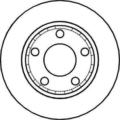 Brembo 09.A597.10 - Гальмівний диск avtolavka.club