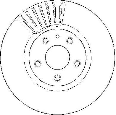 FORD KS7Z1125A - Гальмівний диск avtolavka.club