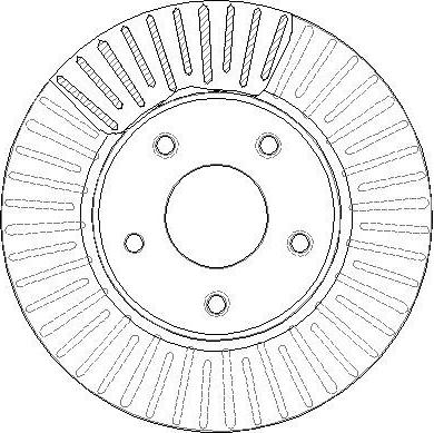 BOSCH 0 986 AB5 232 - Гальмівний диск avtolavka.club